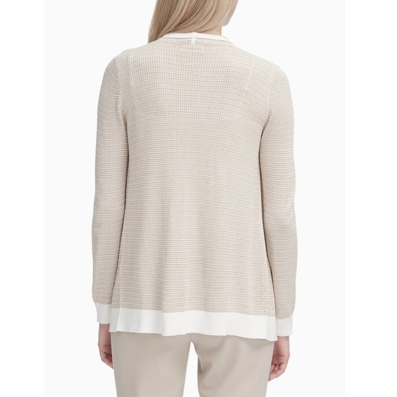 Calvin Klein Flyaway Cardigan S NWT - Picture 4 of 4